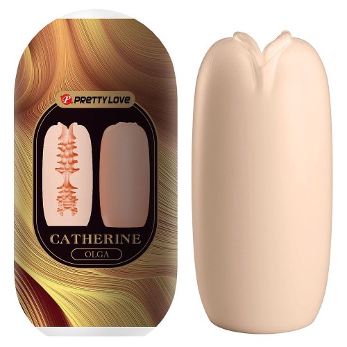 Телесный мастурбатор-вагина Olga