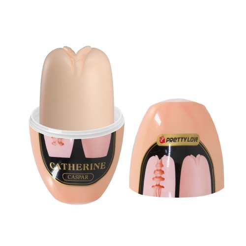 Телесный мастурбатор-вагина Catherine