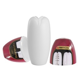 Белый мастурбатор-вагина Catherine