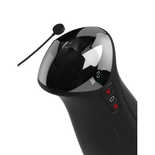 Мастурбатор-вагина в колбе с вибрацией Fuck-O-Matic Pro XL