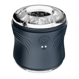 Сквозной мастурбатор в колбе с вибрацией