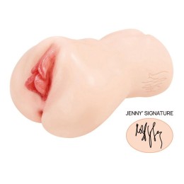 Мастурбатор-вагина с двойным слоем материала Jenny Onahole edition 005