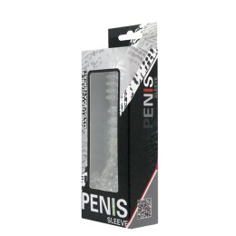 Прозрачная насадка на фаллос с закрытой головкой Penis Sleeve - 13,5 см.
