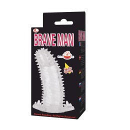 Насадка на пенис со стимуляцией предвагинальной зоны - 14 см.