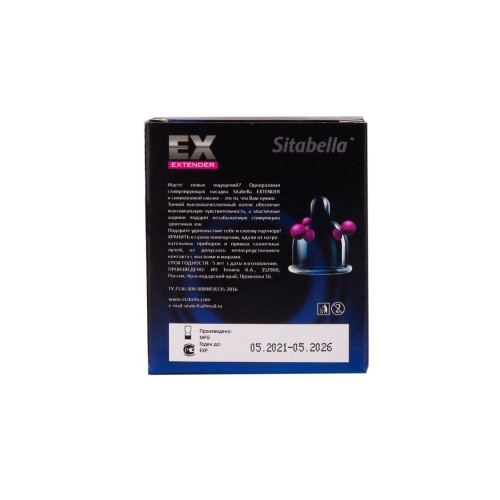 Стимулирующая насадка Sitabella Extender  Продлевающий Эффект 