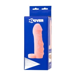 Удлиняющая насадка XLOVER INCREASE+ с кольцом для фиксации - 15 см.