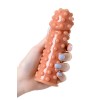 Насадка на фаллос с бугорками по поверхности Extreme Sleeve 002 M-size - 14,7 см.