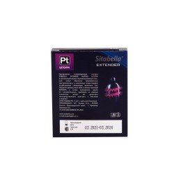 Стимулирующая насадка со спиралью из усиков Platino  Шторм 