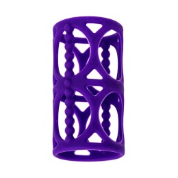 Фиолетовая насадка-сетка на член