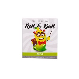 Стимулирующий презерватив-насадка Roll & Ball Apple
