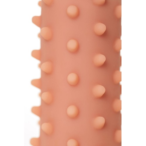Насадка на фаллос с шипами и бугорками Extreme Sleeve 003 S-size - 12,7 см.