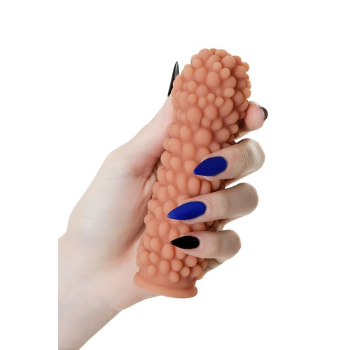 Насадка на фаллос с пузыриками по всей поверхности Extreme Sleeve 008 S-size - 12,7 см.