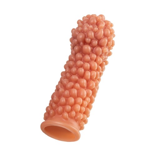 Телесная насадка с мягкими пузырьками - 16,5 см.