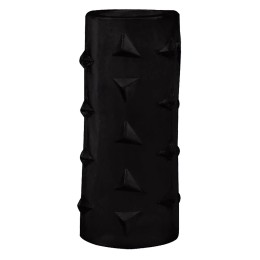 Набор из 7 черных насадок Penis Sleeves Set