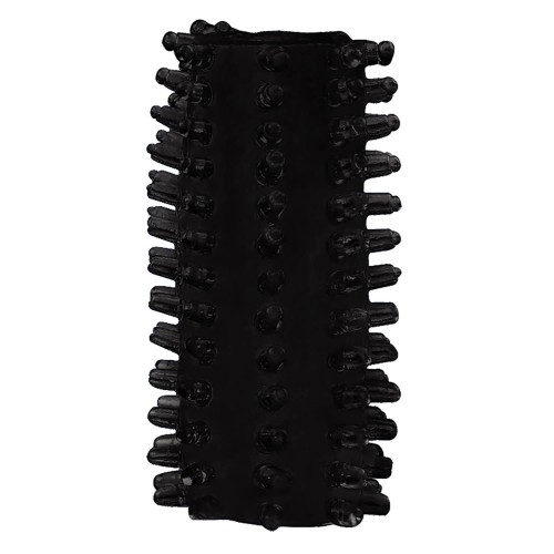 Набор из 7 черных насадок Penis Sleeves Set