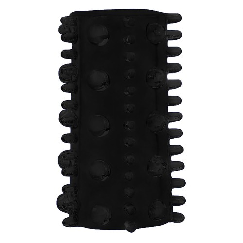 Набор из 7 черных насадок Penis Sleeves Set