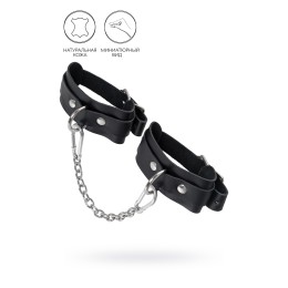 Черные мини-оковы со скруглёнными углами