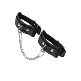 Черные мини-оковы со скруглёнными углами