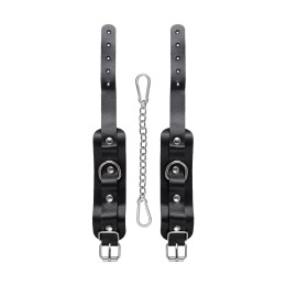 Черные мини-оковы со скруглёнными углами