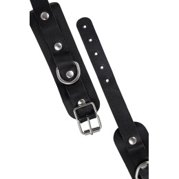 Черные мини-оковы со скруглёнными углами