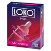 Стимулирующая насадка на пенис LOKO HOT с возбуждающим эффектом