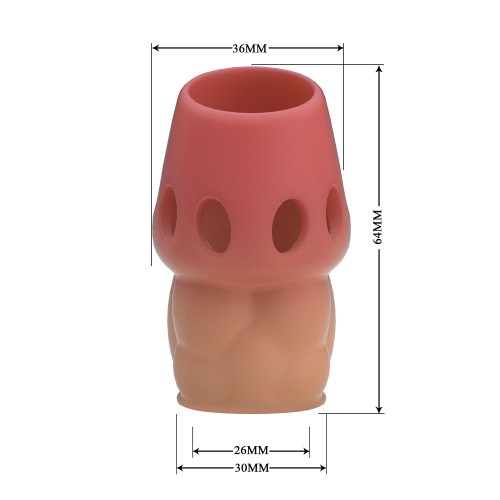 Реалистичная насадка на пенис Oscar