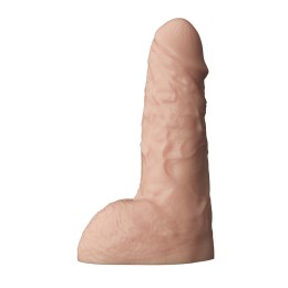 Телесный фаллоудлинитель с мошонкой Cock Next - 17 см.