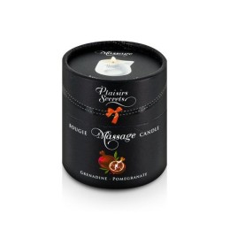 Массажная свеча с ароматом граната Bougie de Massage Gourmande Grenadine - 80 мл.