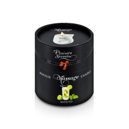 Массажная свеча с ароматом мохито Bougie de Massage Mojito - 80 мл.