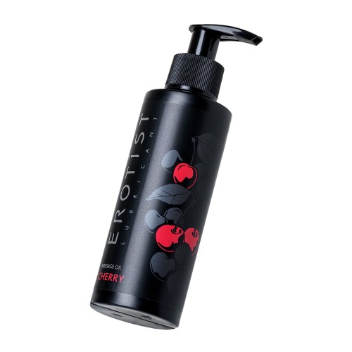Массажное масло Erotist Cherry с ароматом вишни - 150 мл.