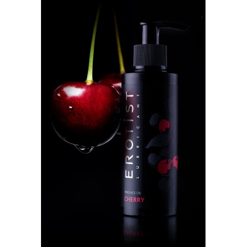 Массажное масло Erotist Cherry с ароматом вишни - 150 мл.