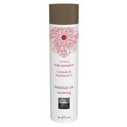 Массажное масло с ароматом кориандра с добавлением сандалового масла - 100 мл.