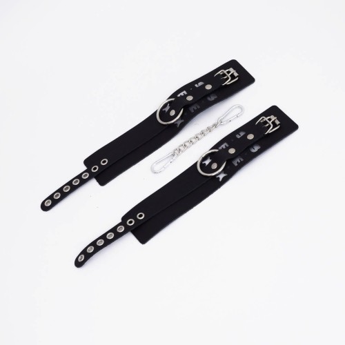 Черные кожаные оковы Sex