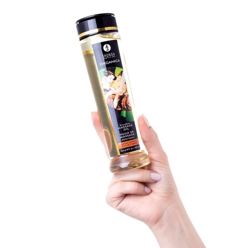 Массажное масло Organica с ароматом миндаля - 240 мл.