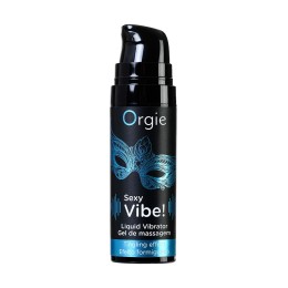 Гель для массажа ORGIE Sexy Vibe Liquid Vibrator с эффектом вибрации - 15 мл.