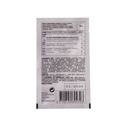 Порошок для оральных ласк и массажа Sexy Candy Explosion - 7 гр.