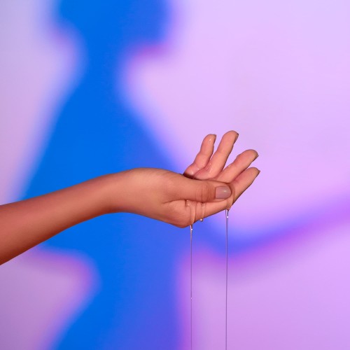 Съедобное согревающее массажное масло Love Me Tender Cotton Candy с ароматом сладкой ваты - 10 мл.