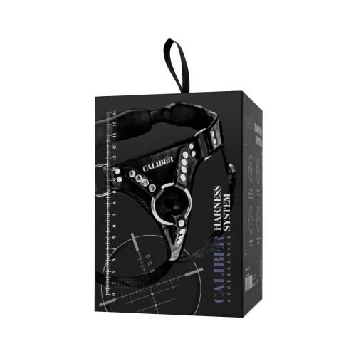 Черные трусики для страпона RealStick CALIBER