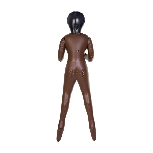 Чернокожая секс-кукла Michelle с 3 отверстиями