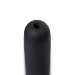 Черный силиконовый анальный душ A-toys с гладким наконечником