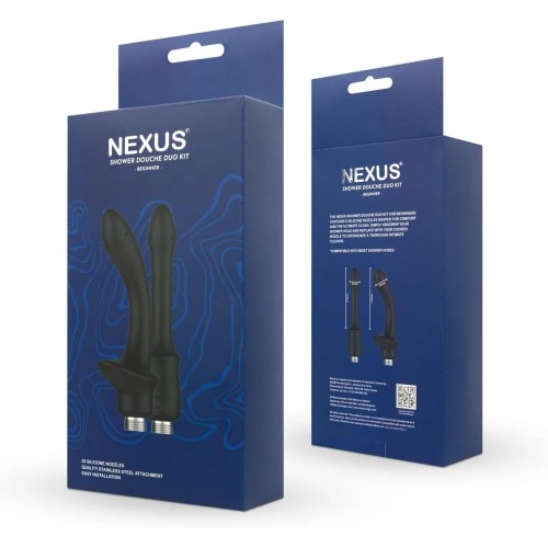 Набор из 2 насадок для анального душа Shower Douche Duo Kit Beginner