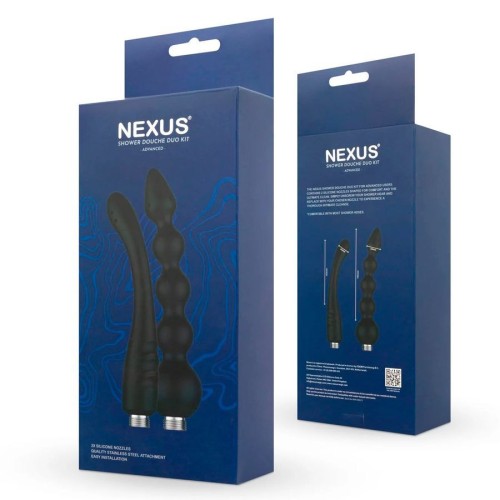 Набор из 2 насадок для анального душа Shower Douche Duo Kit Advanced