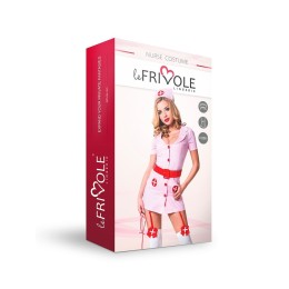 Розовый костюм похотливой медсестры