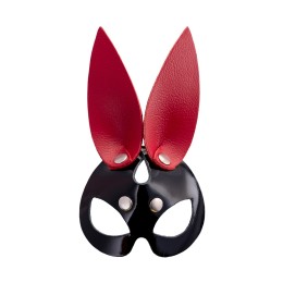 Кожаный брелок в виде маски зайчика