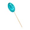 Леденец в форме вагины со вкусом блю кюрасао - 50 гр.