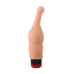 Анальный вибромассажер с тонким кончиком - 21 см.