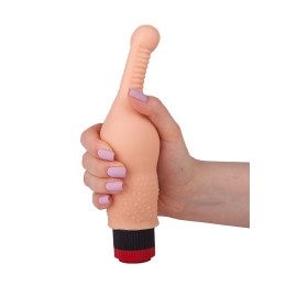 Анальный вибромассажер с тонким кончиком - 21 см.