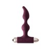Бордовая анальная вибропробка New Edition Elation - 13,1 см.