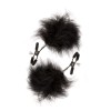 Зажимы для сосков с пухом FEATHERED NIPPLE CLAMPS