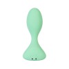 Зеленая анальная втулка с вибрацией Satisfyer Trendsetter
